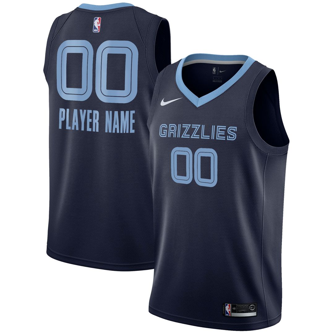 Memphis Grizzlies Nike 2020/21 Swingman Custom Jersey product image 7