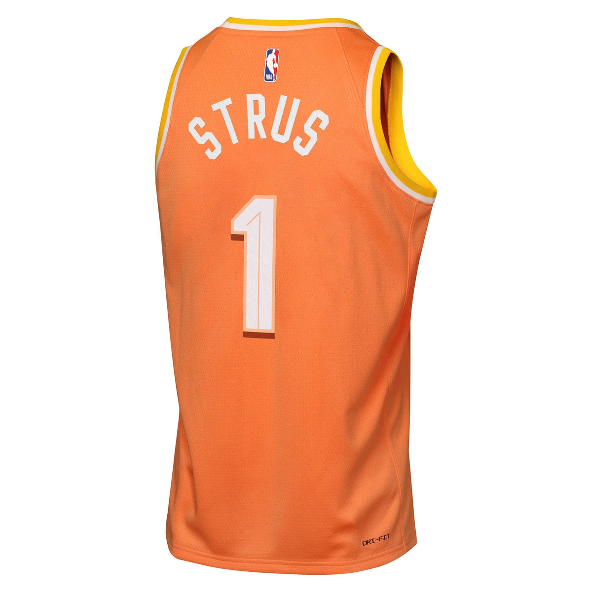 Max Strus Cleveland Cavaliers 2025/26 City Edition Swingman Jersey - Orange - Youth product image 4, provided for visual