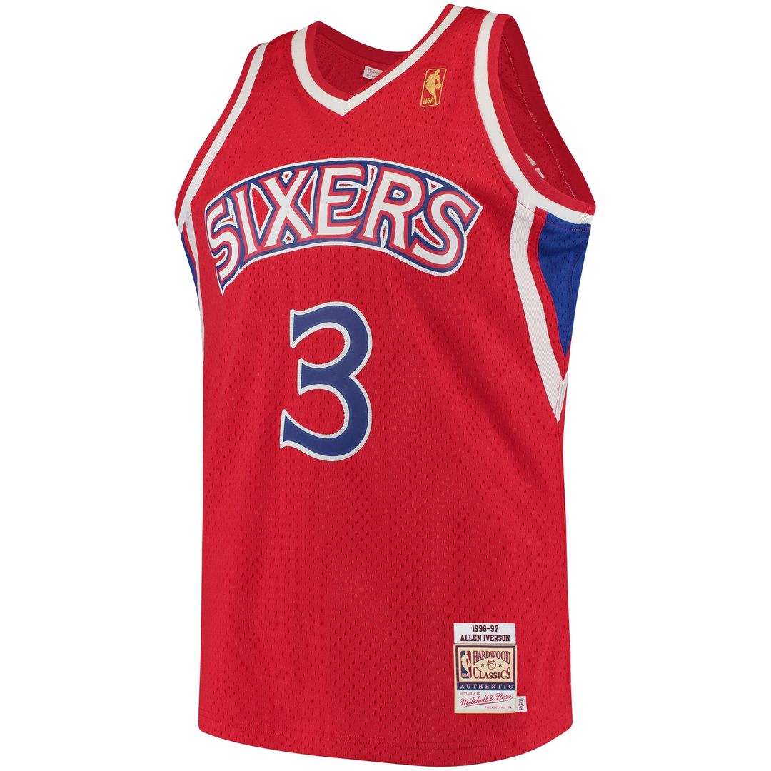 Philadelphia 76ers Allen Iverson Mitchell & Ness 1996/97 product image 2