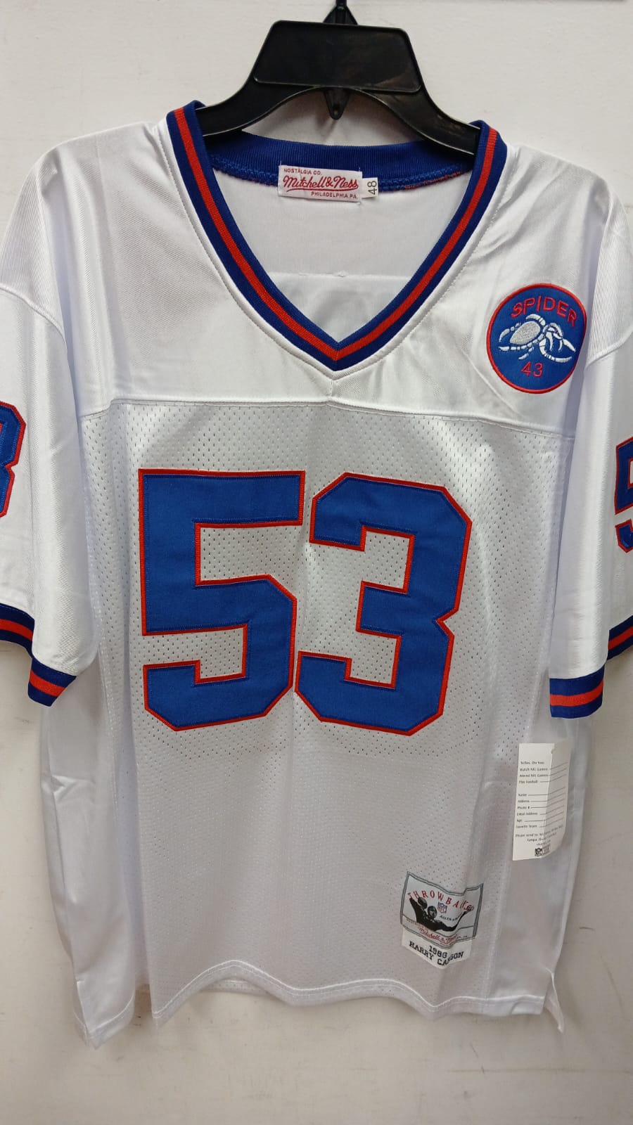 Harry Carson New York Giants Official NFL Mitchell & Ness product image 3