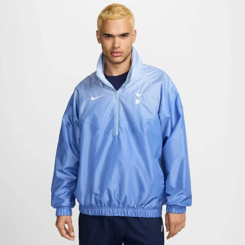 24/25 Tottenham Windrunner Anorak -Sky/Blue product image 1, provided for visual reference and product detail review
