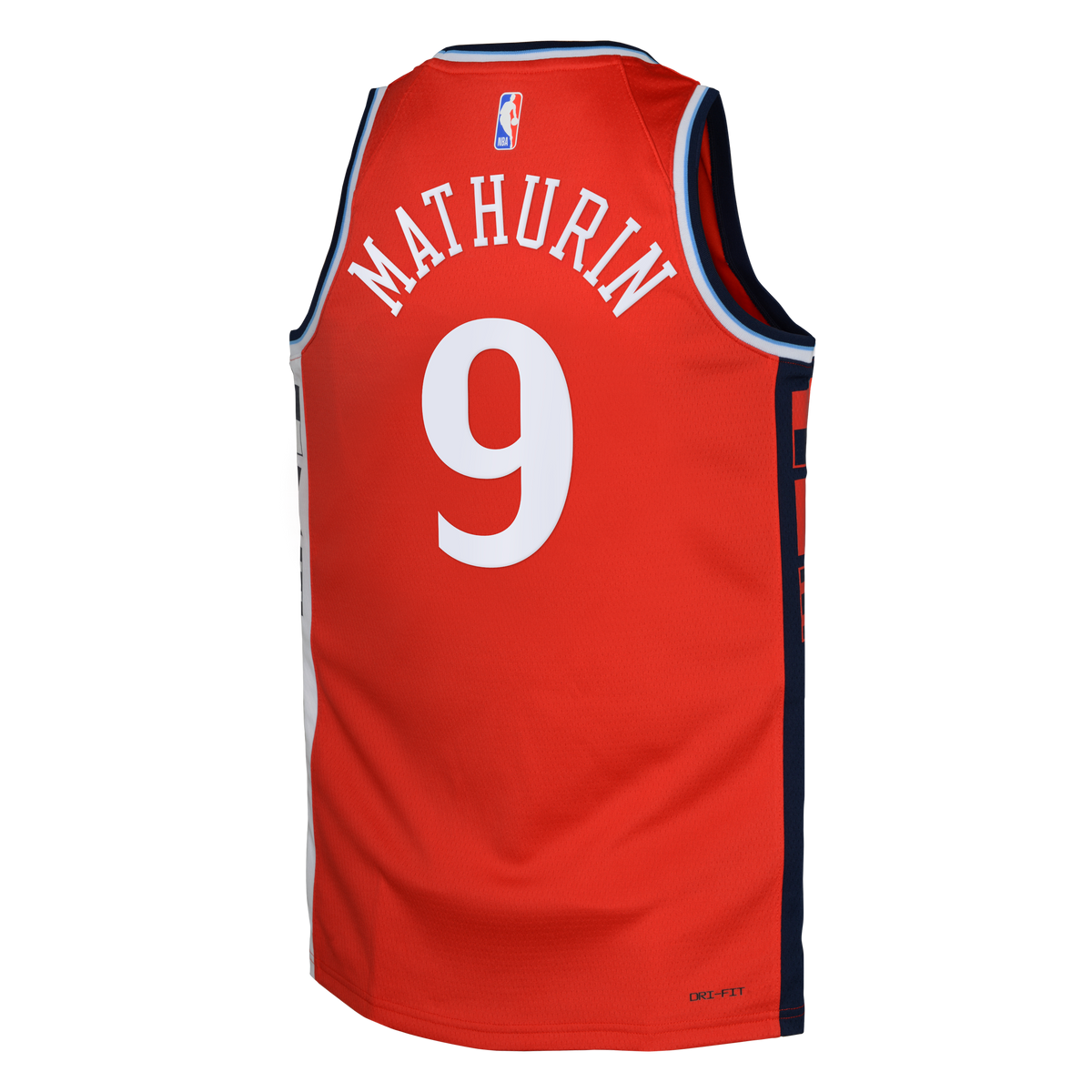 Bennedict Mathurin Los Angeles Clippers Statement Edition Swingman Jersey - Red - Youth product image 4, provided for visual