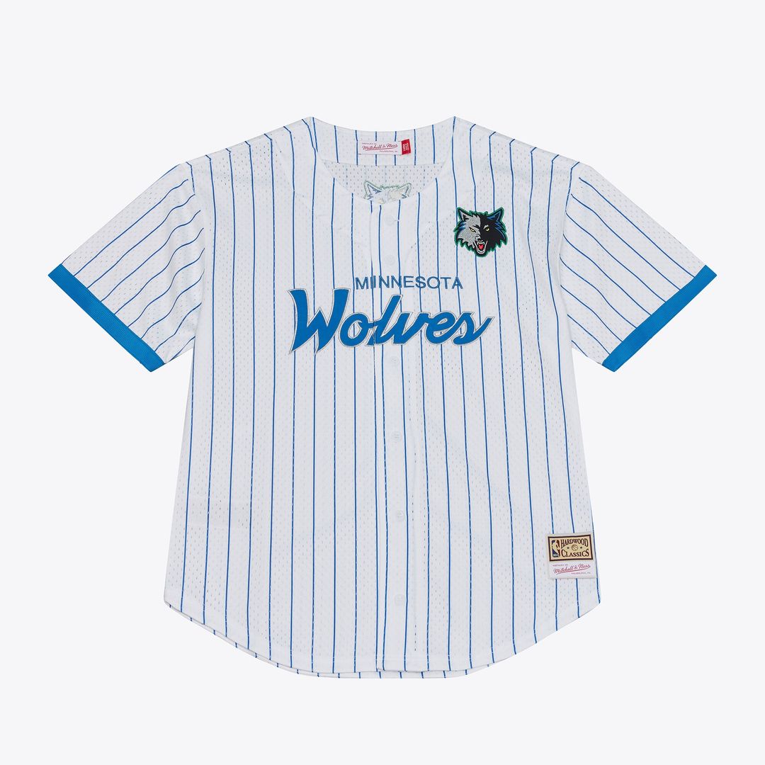 Minnesota Timberwolves Mitchell & Ness Head Coach Pinstripe product image 1