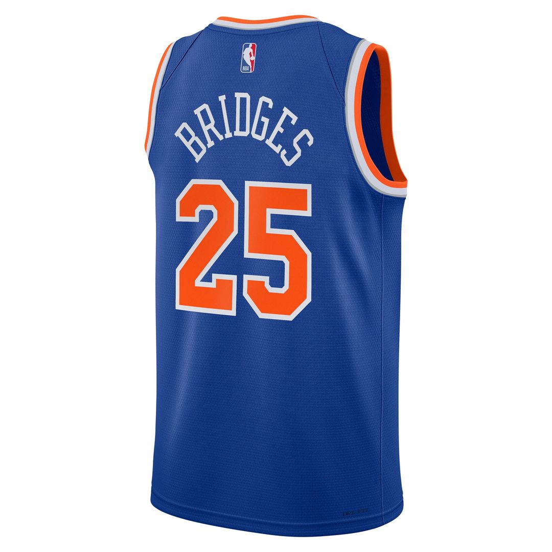 New York Knicks Mikal Bridges Nike Youth Swingman Jersey product image 3