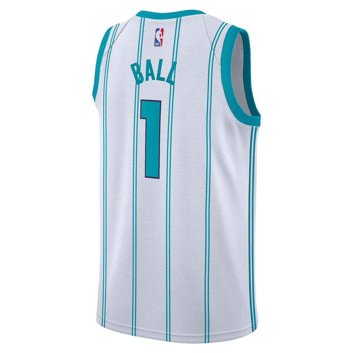 LaMelo Ball Charlotte Hornets Association Edition Swingman Jersey - White - Youth product image 4, provided for visual