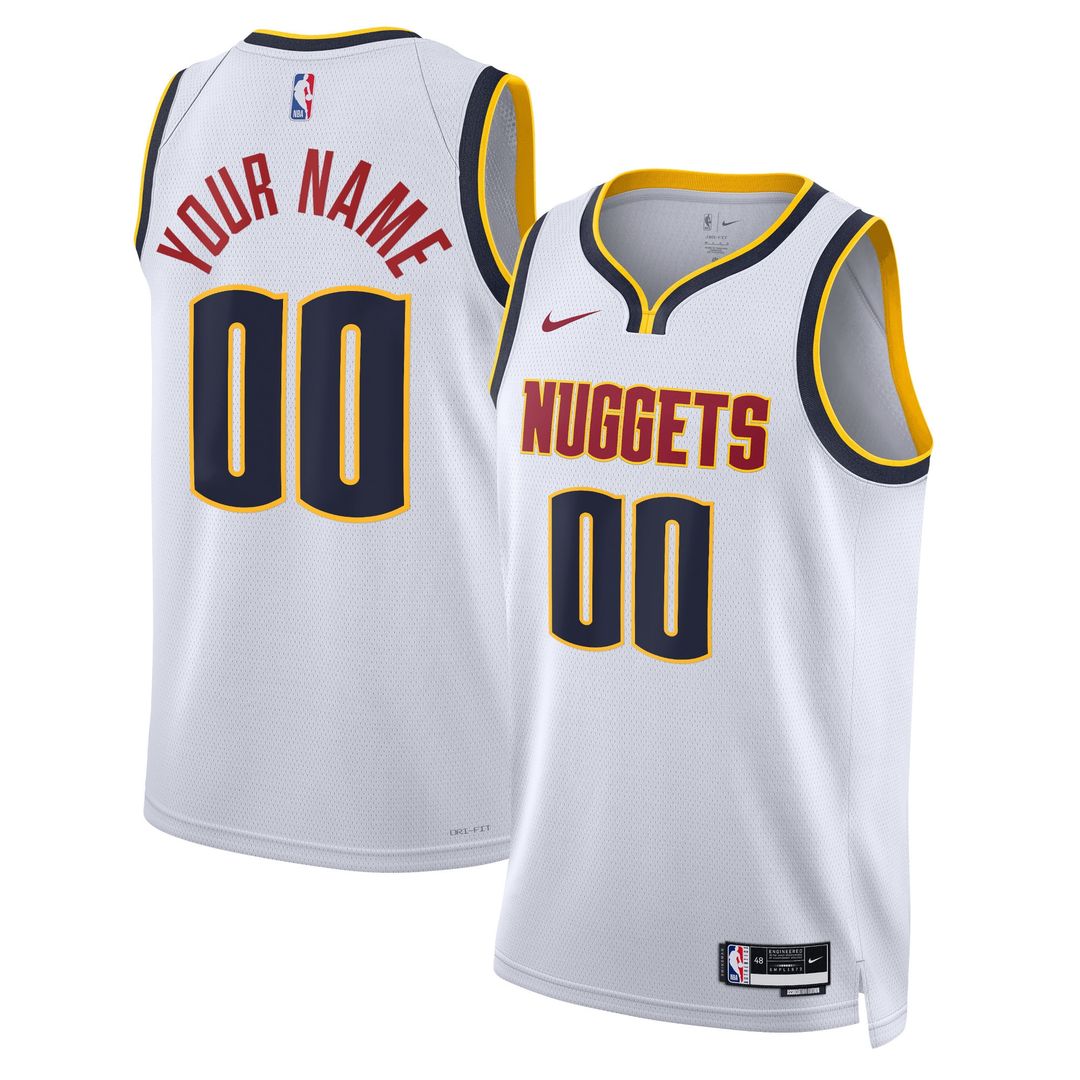 Denver Nuggets Nike Unisex Swingman Custom Jersey Navy product image 7