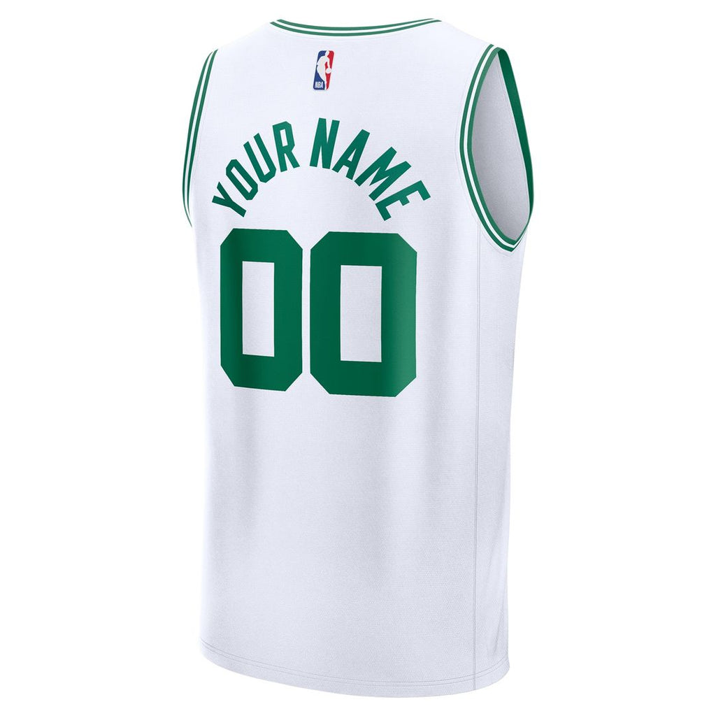 Boston Celtics Fanatics Fast Break Custom Jersey - Icon product image 12
