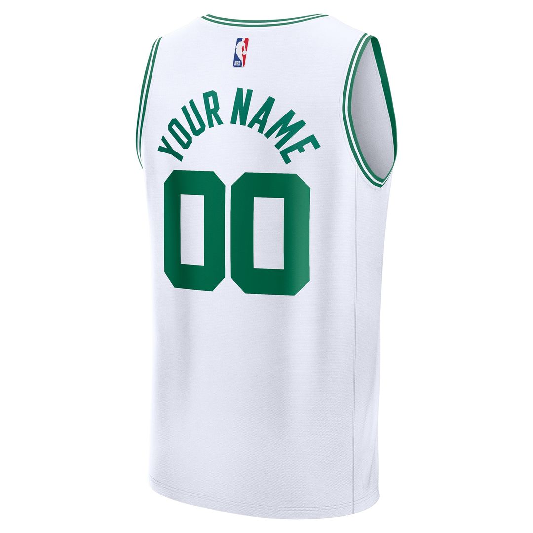 Boston Celtics Fanatics Fast Break Custom Jersey - Icon product image 12