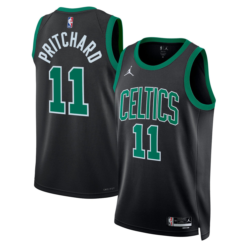 Payton Pritchard Boston Celtics Statement Edition Swingman Jersey - Black - Unisex product image 1, provided for visual