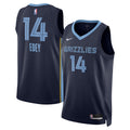 Zach Edey Memphis Grizzlies Swingman Icon Jersey - Navy - Unisex product image 1, provided for visual reference and product