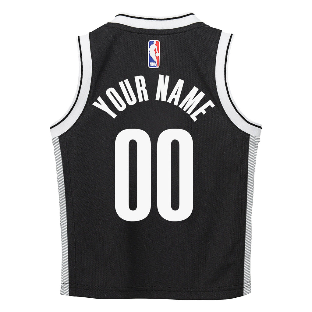 Brooklyn Nets Replica Icon Jersey - Toddler product image 4, provided for visual reference and product detail review