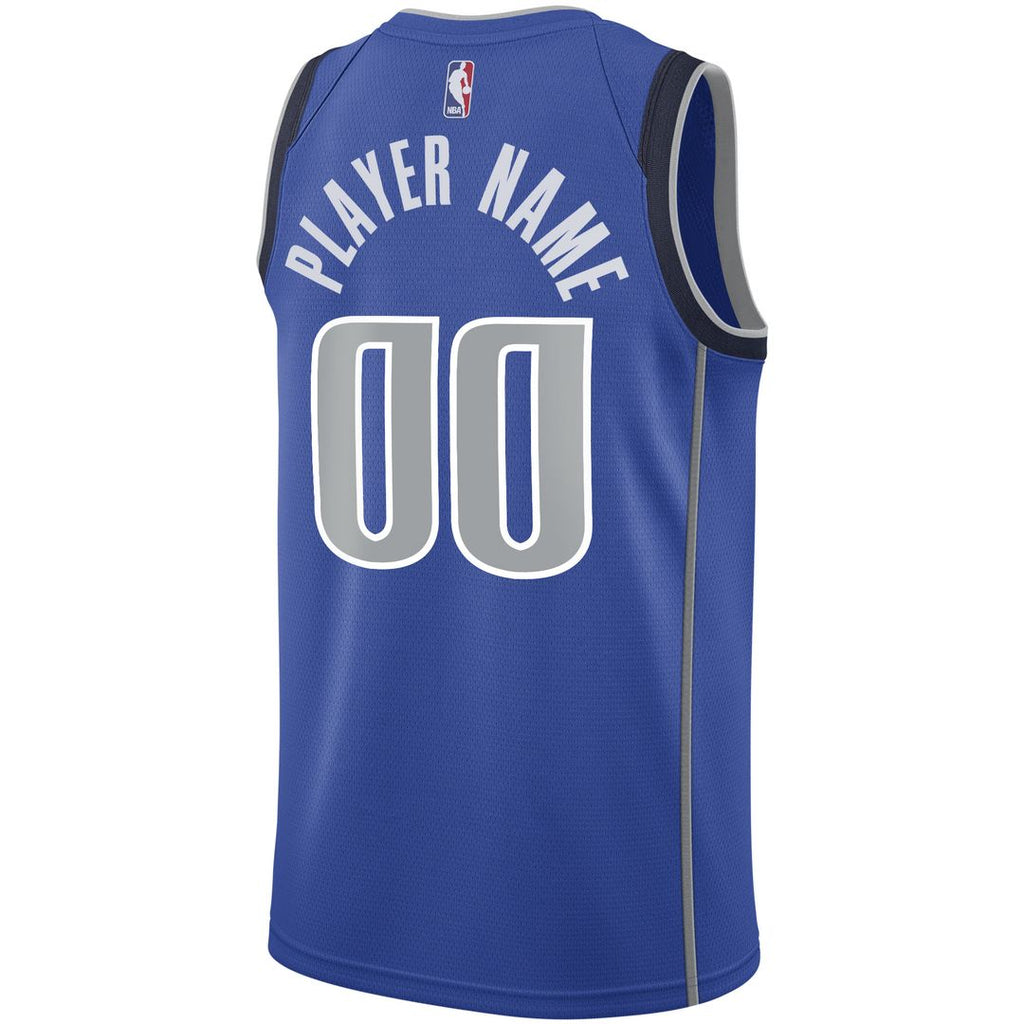 Dallas Mavericks Nike 2020/21 Swingman Custom Jersey - Icon product image 3