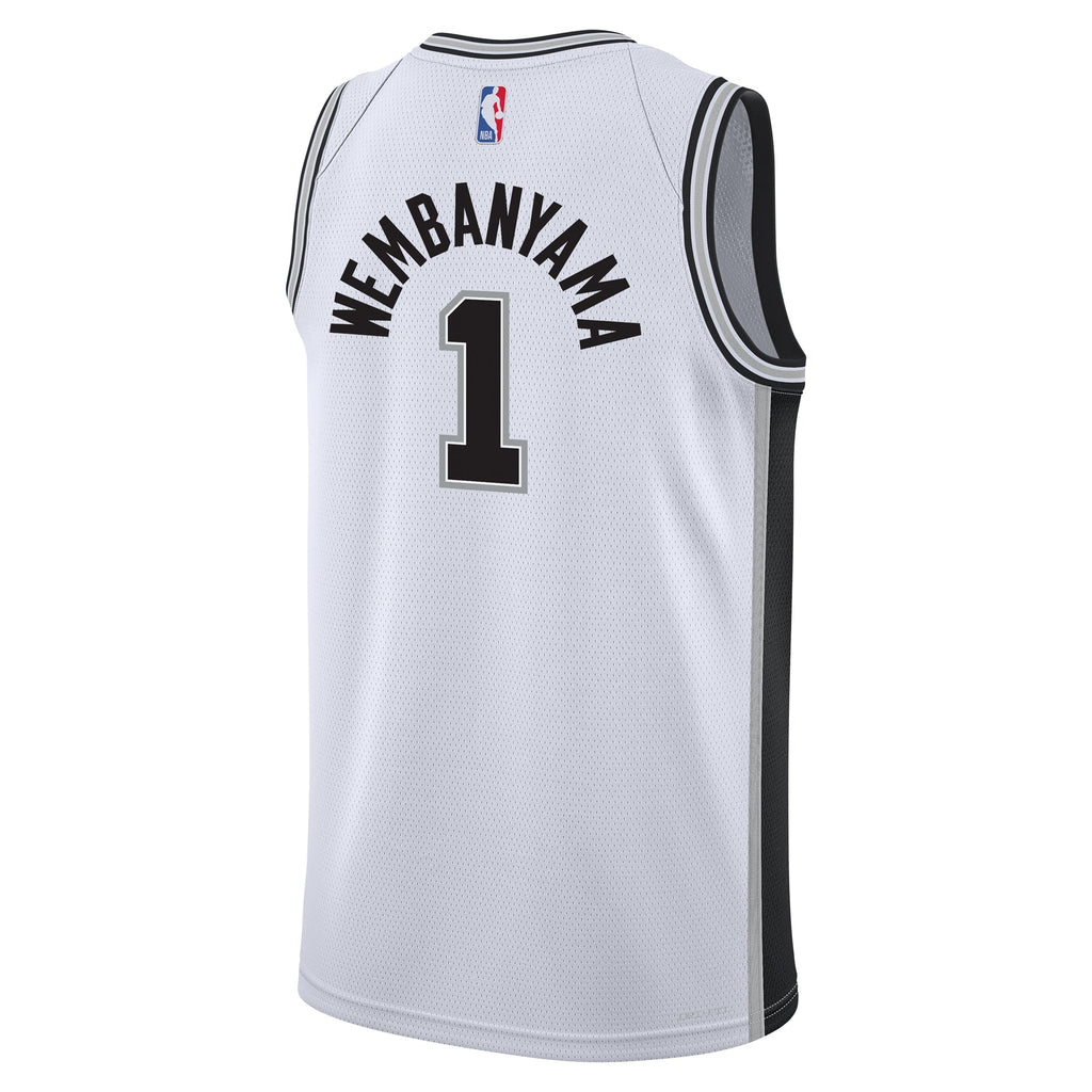 Victor Wembanyama San Antonio Spurs Swingman Association Jersey - Youth product image 4, provided for visual reference and