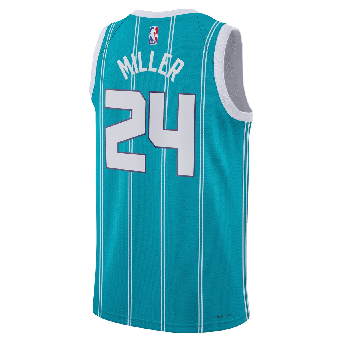 Brandon Miller Charlotte Hornets Icon Edition Swingman Jersey - Teal - Unisex product image 4, provided for visual reference