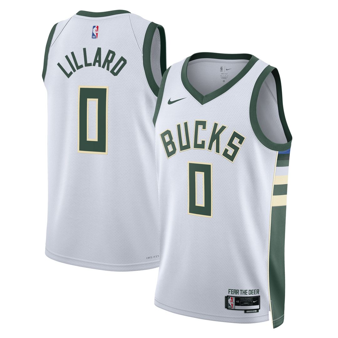 Milwaukee Bucks Damian Lillard Nike Unisex Fear The Deer product image 1