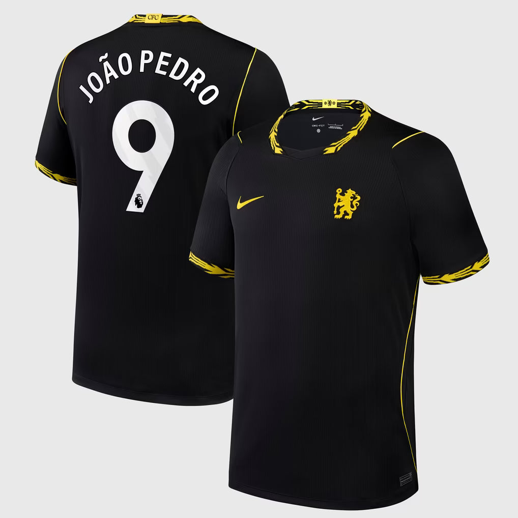 26/27 Chelsea Away Joao Pedro Jersey product image 1, provided for visual reference and product detail review