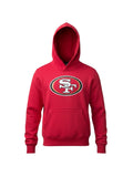 Nike Youth San Francisco 49ers Brock Purdy Club Fleece Hoodie product image 1, provided for visual reference and product