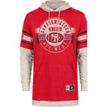 San Francisco 49ers Long Sleeve Hooded Layered Shirt product image 1, provided for visual reference and product detail review