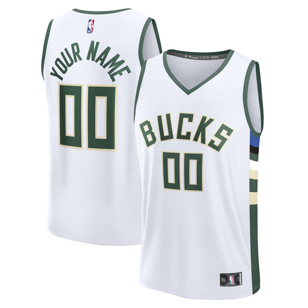 Milwaukee Bucks Fanatics Youth Fast Break Custom Replica product image 1