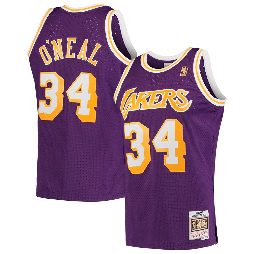 Los Angeles Lakers Shaquille O'Neal Mitchell & Ness 1996/97 product image 7