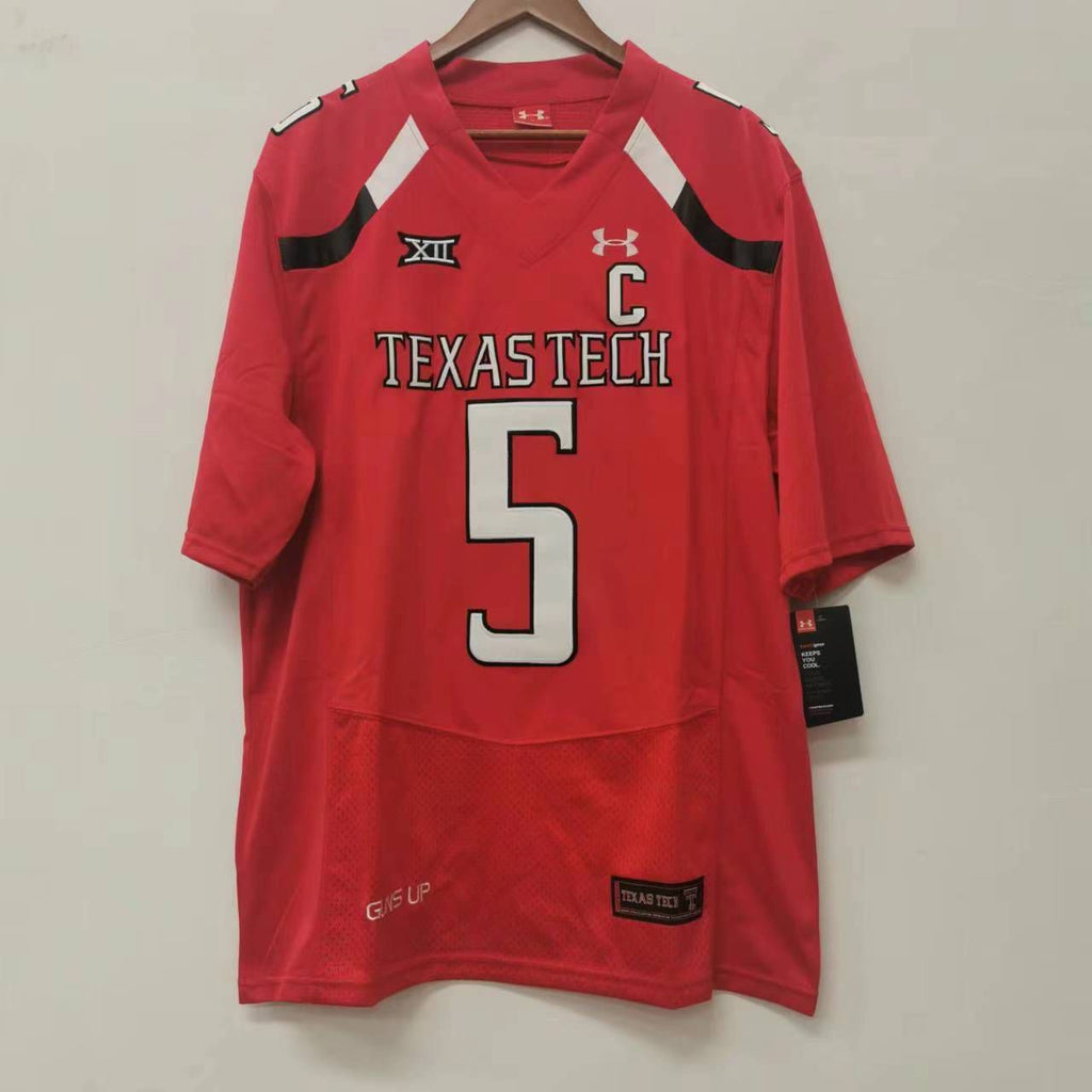 Patrick Mahomes Texas Tech Official NCAA Under Armour Jersey product image 5
