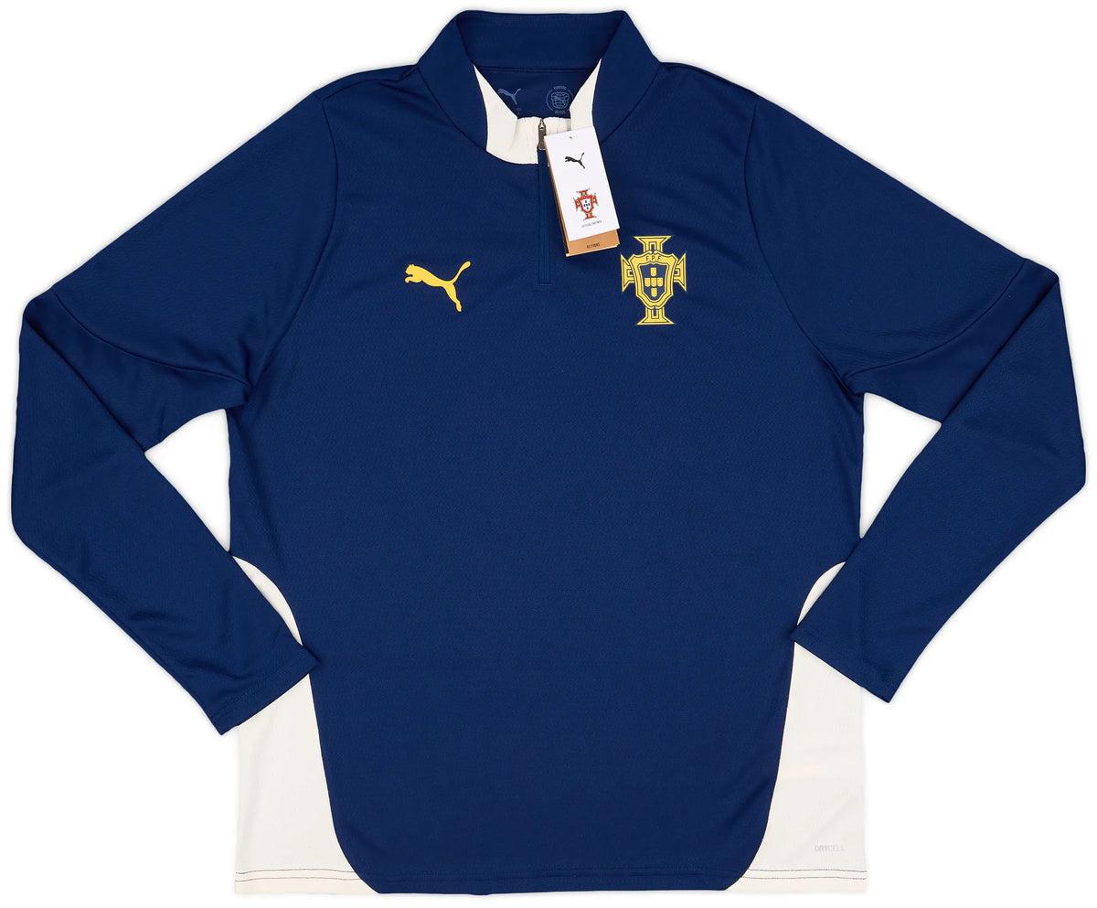 2025/26 Portugal Puma Quarter Zip Training Top product image 1, provided for visual reference and product detail review