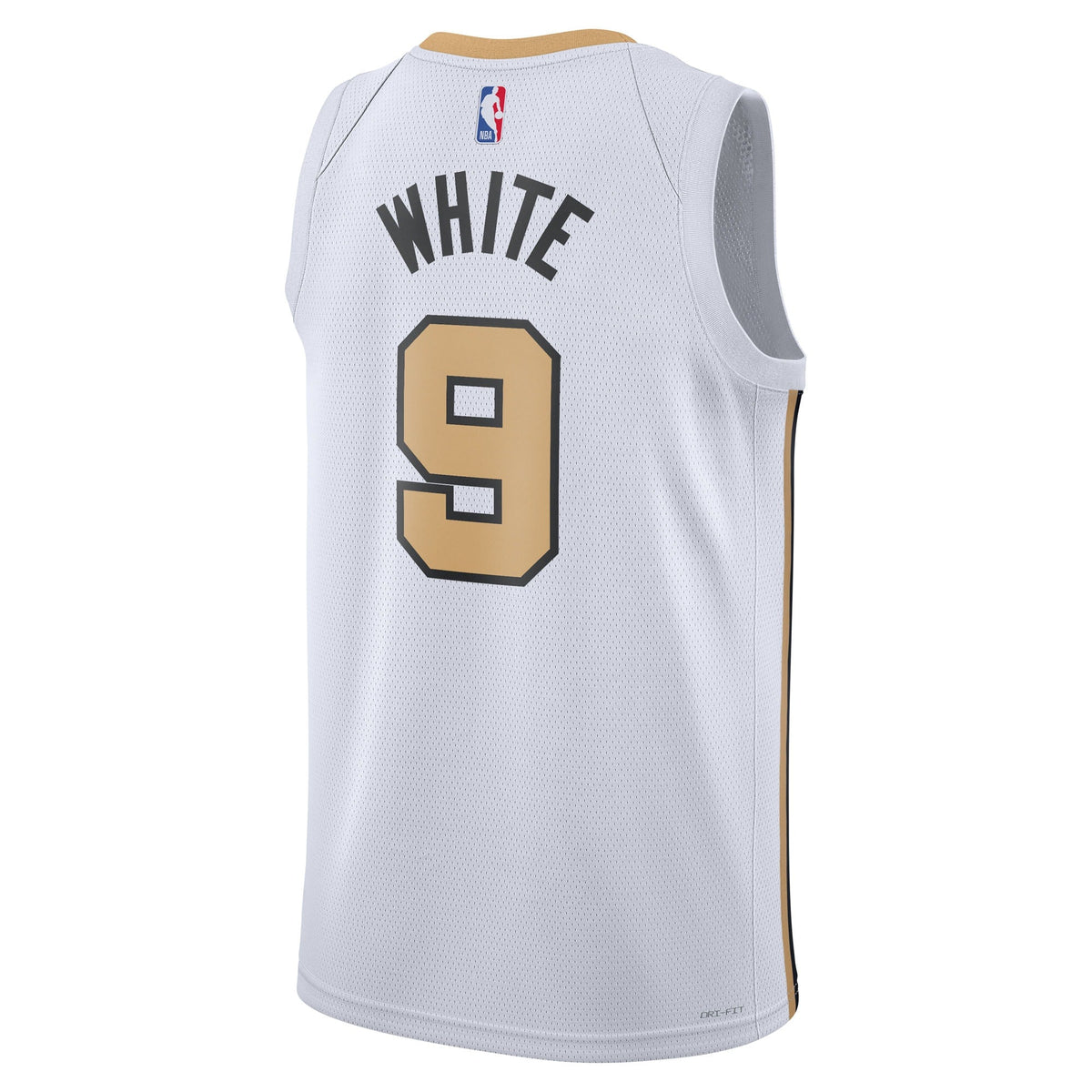 Derrick White Boston Celtics 2025/26 City Edition Swingman Jersey - White - Unisex product image 4, provided for visual