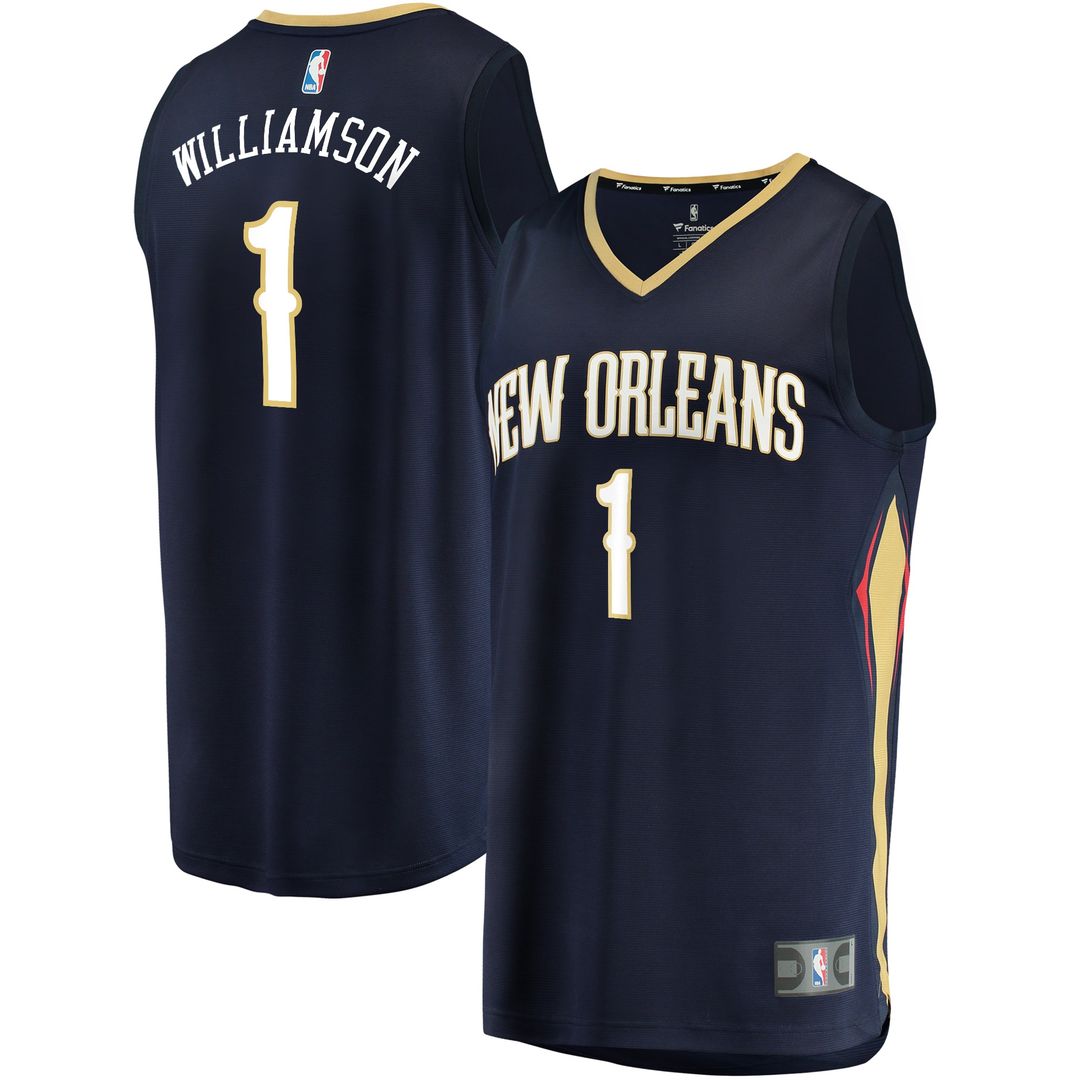 New Orleans Pelicans Zion Williamson Fanatics Replica Fast product image 10