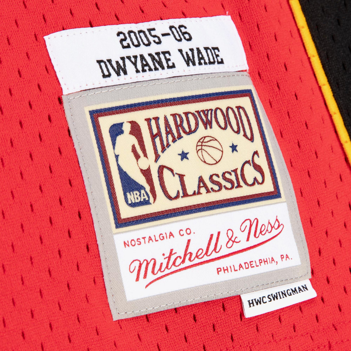 Dwyane Wade Miami Heat 2005-06 Swingman Alternate Jersey product image 5, provided for visual reference and product detail