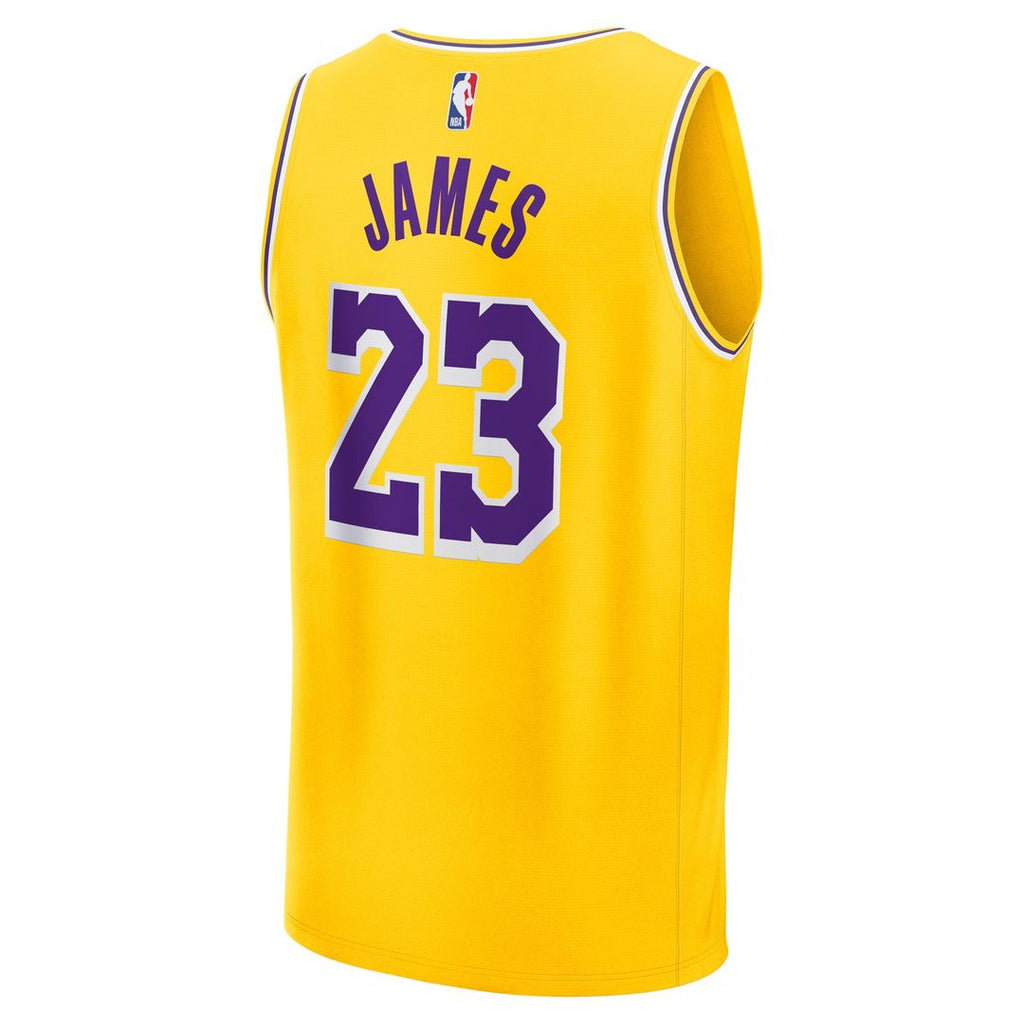 Los Angeles Lakers LeBron James Fanatics Fast Break Replica product image 3