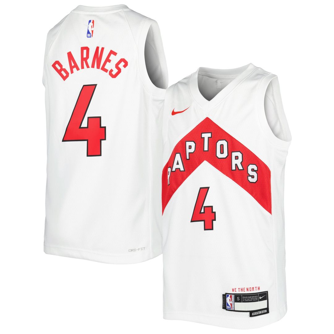 Toronto Raptors Scottie Barnes Nike Youth Swingman Jersey product image 7