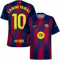 Nike Men FC Barcelona "Lamine Yamal" Home Stadium Dri-FIT Soccer Jersey 25/26 product image 1, provided for visual reference