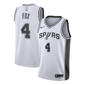 De'Aaron Fox San Antonio Spurs Association Edition Swingman Jersey - White - Youth product image 1, provided for visual