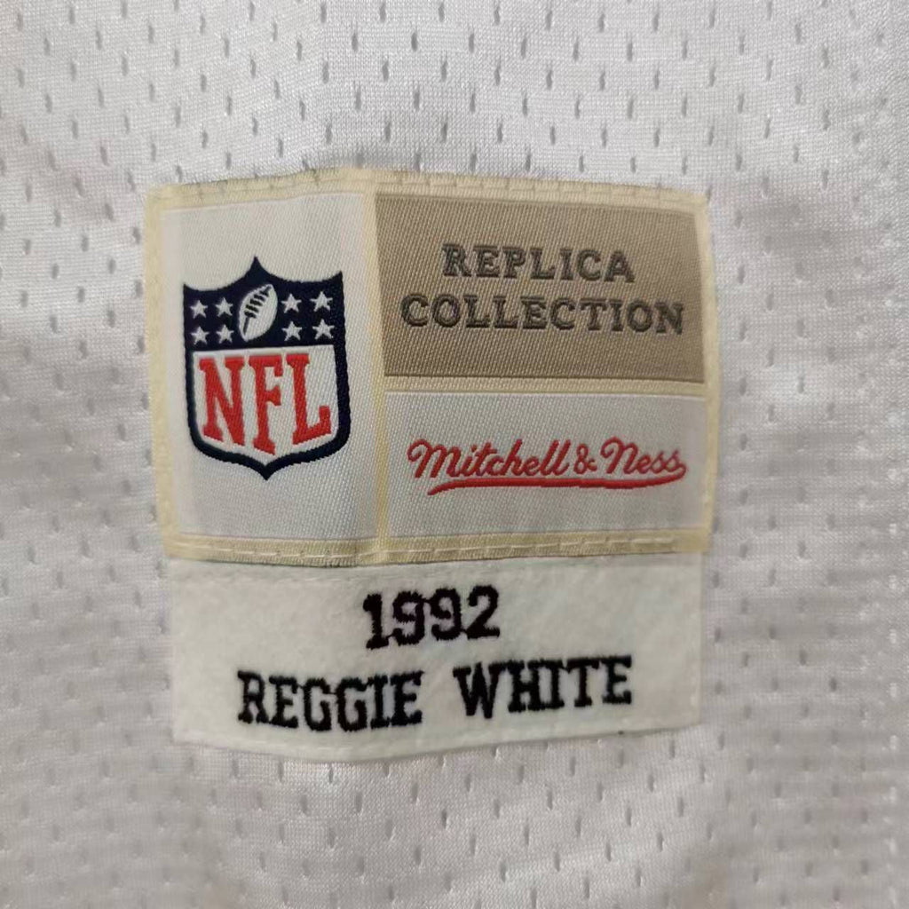 Reggie White Philadelphia Eagles Official NFL Mitchell & product image 3