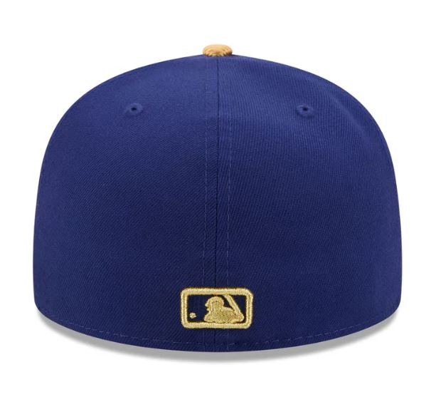 New Era Los Angeles Dodgers Gold 2025 World Series Champions Sidepatch 59FIFTY Fitted product image 5, provided for visual