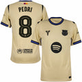 25/26 FC Barcelona Away Pedri 8 Jersey product image 1, provided for visual reference and product detail review