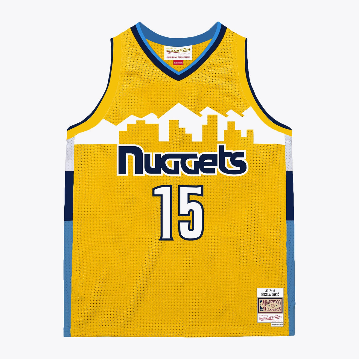 Nikola Jokić Denver Nuggets 2017 Swingman Jersey product image 1, provided for visual reference and product detail review