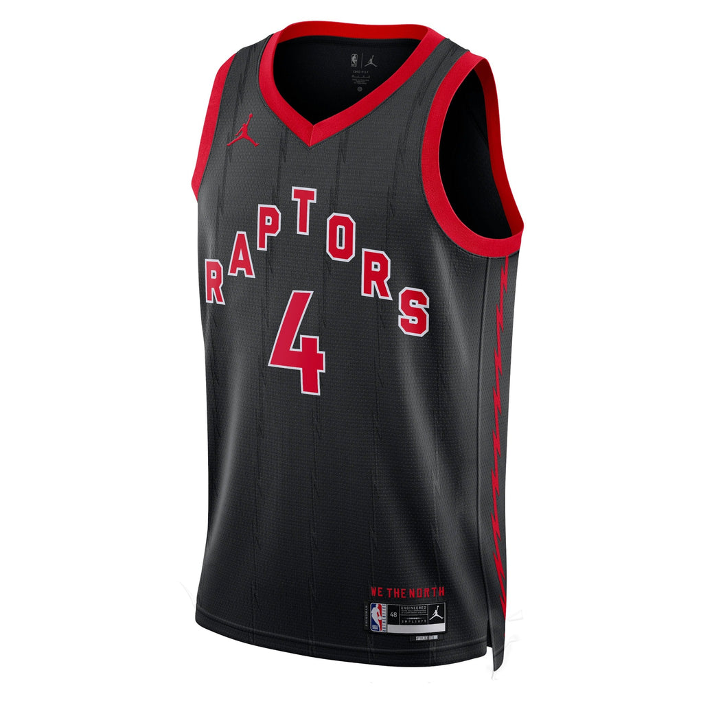 Scottie Barnes Toronto Raptors Statement Edition Swingman Jersey - Black - Unisex product image 2, provided for visual