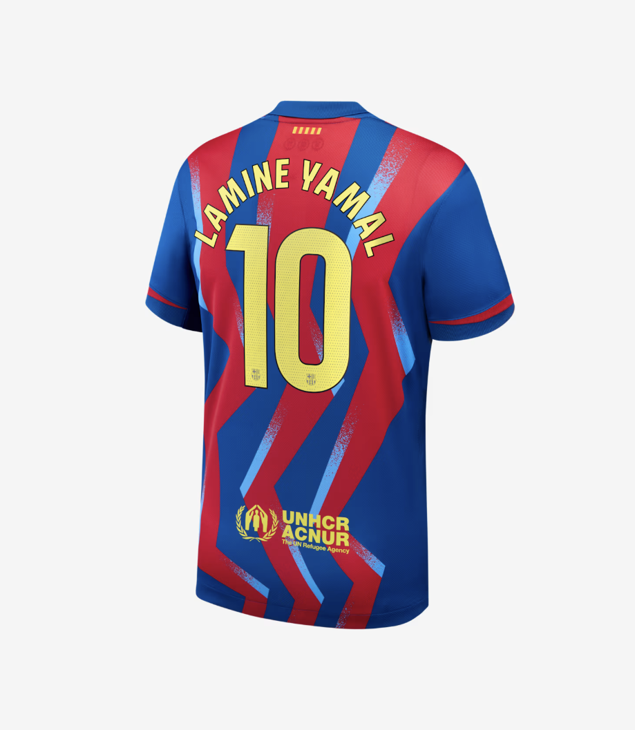 25/26 FC Barcelona Fourth Lamine Yamal Jersey product image 1, provided for visual reference and product detail review