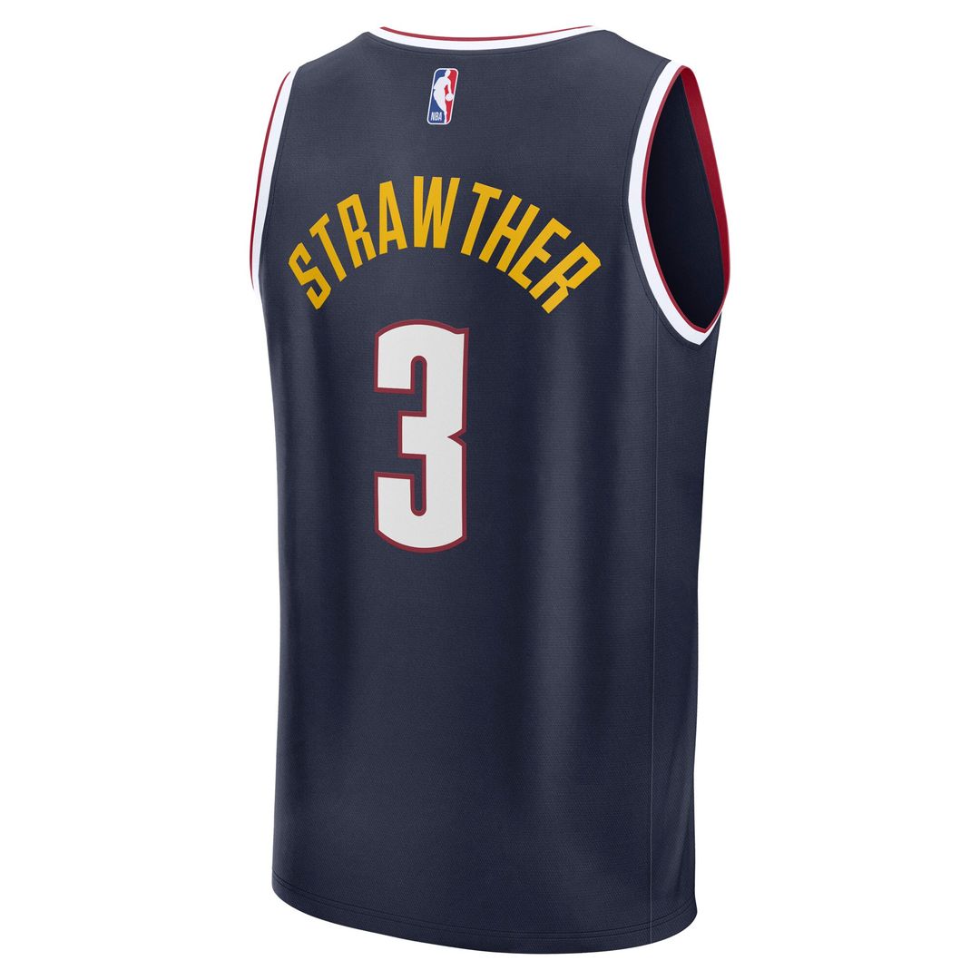 Denver Nuggets Julian Strawther Fanatics Fast Break Replica product image 3