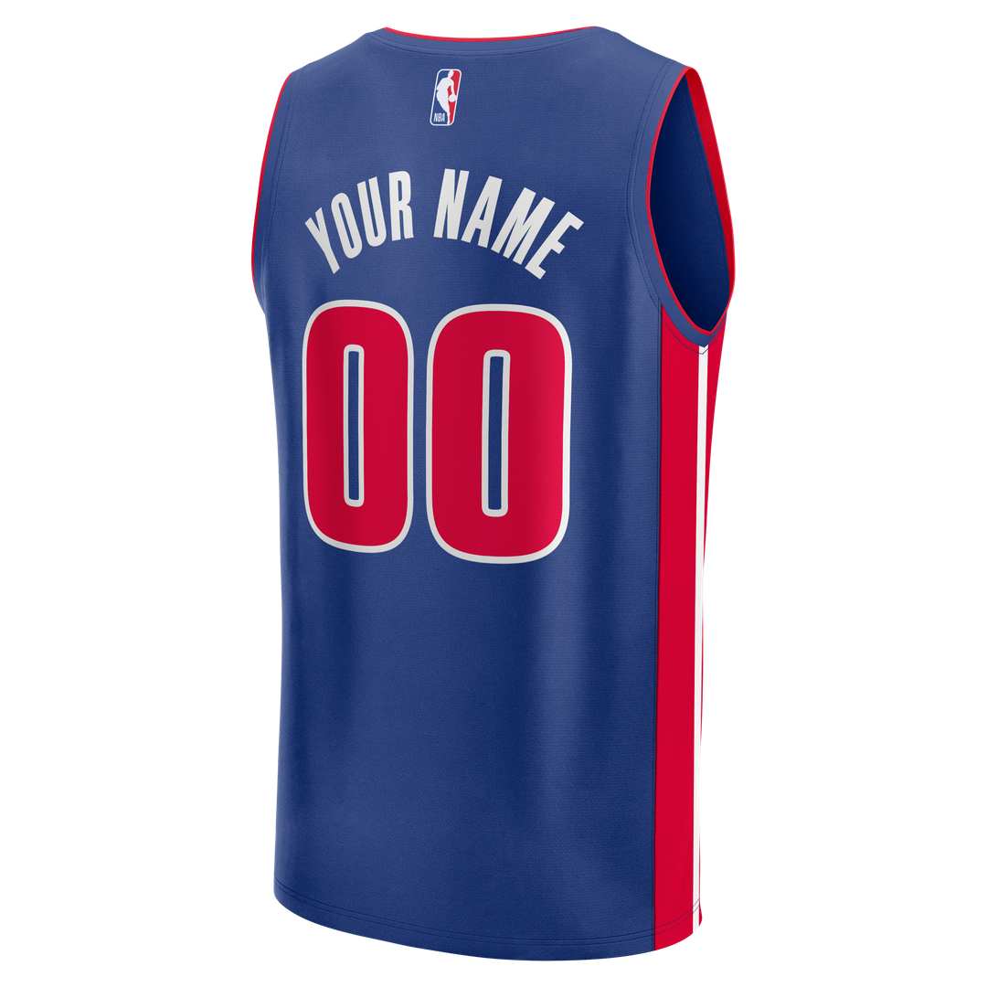 Detroit Pistons Fanatics Youth Fast Break Custom Jersey product image 3