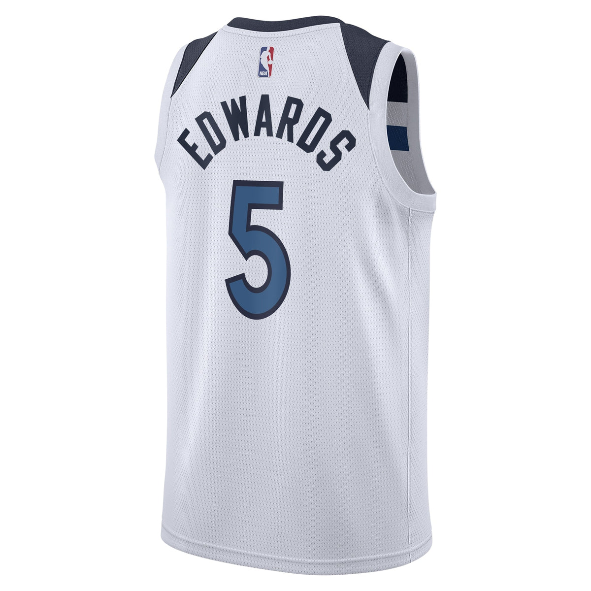 Anthony Edwards Minnesota Timberwolves Association Edition Swingman Jersey - White - Unisex product image 4, provided for