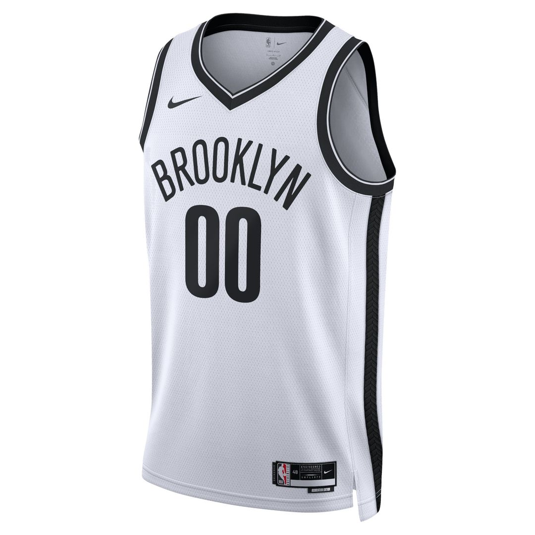 Brooklyn Nets Nike Unisex Swingman Custom Jersey Black product image 8