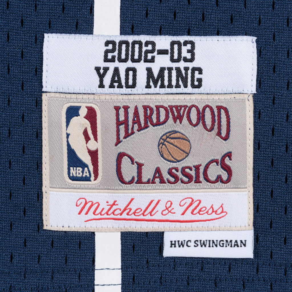 Yao Ming Houston Rockets 2002-03 Swingman Road Jersey product image 4, provided for visual reference and product detail