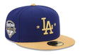 New Era Los Angeles Dodgers Gold 2025 World Series Champions Sidepatch 59FIFTY Fitted product image 1, provided for visual