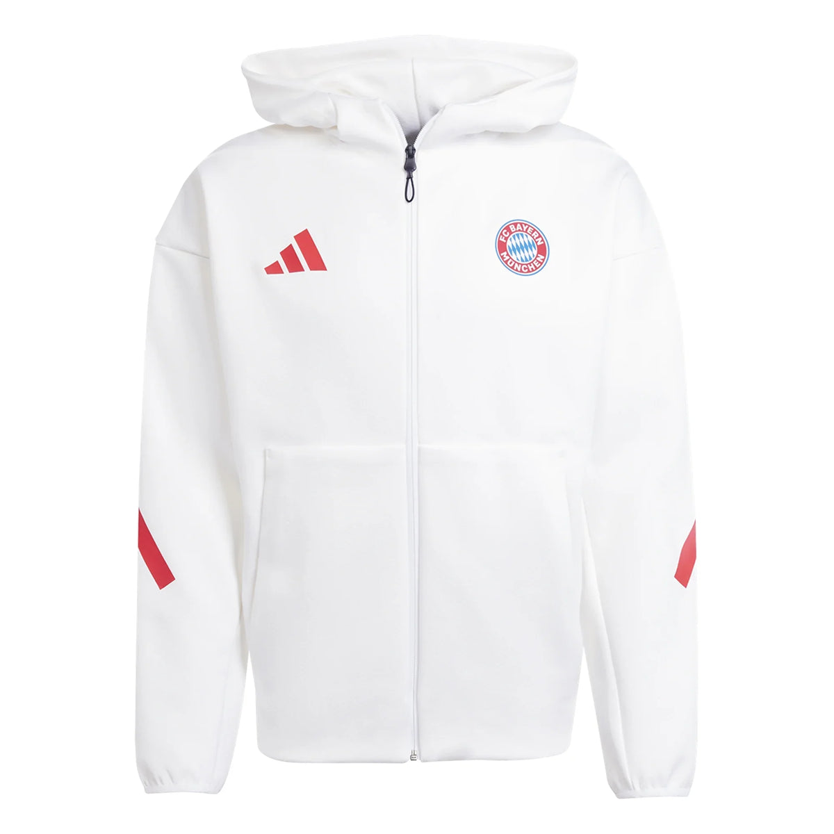 FC Bayern Munich Adidas Z.N.E. Anthem Jacket product image 1, provided for visual reference and product detail review