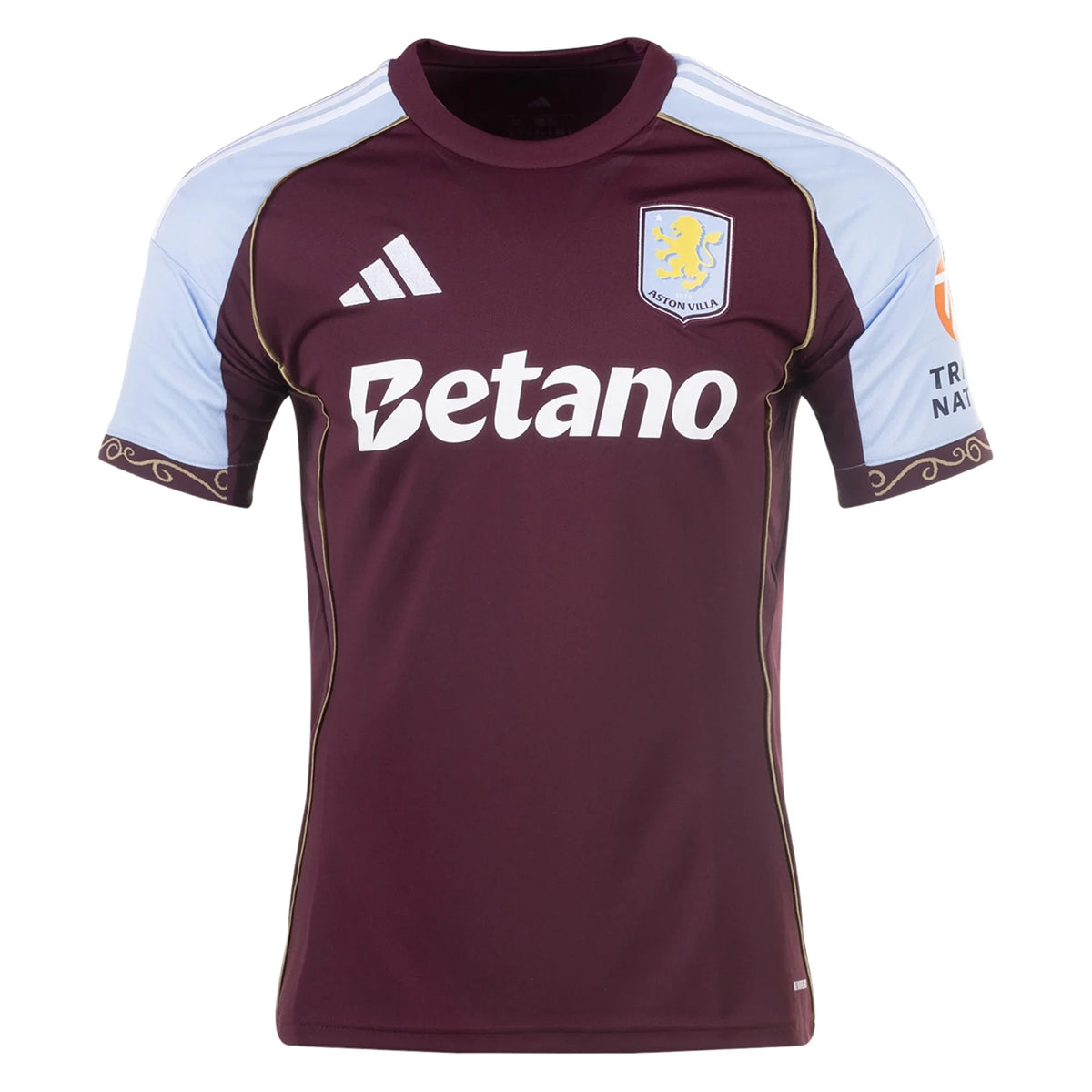 25/26 adidas ASTON VILLA HOME JERSEY product image 1, provided for visual reference and product detail review