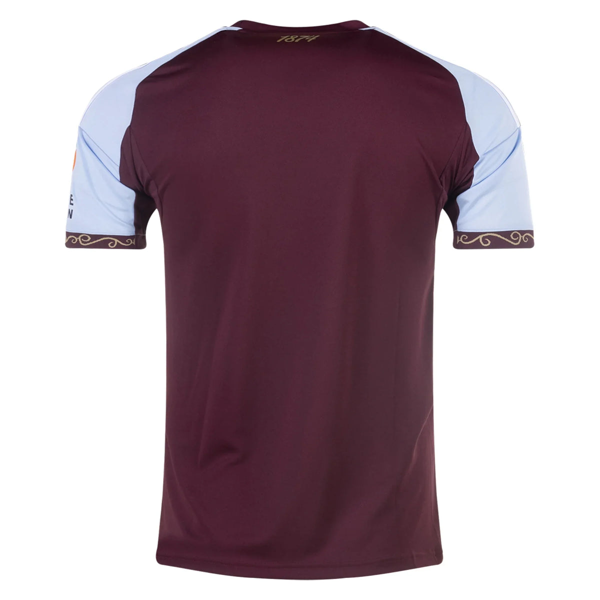 25/26 adidas ASTON VILLA HOME JERSEY product image 2, provided for visual reference and product detail review
