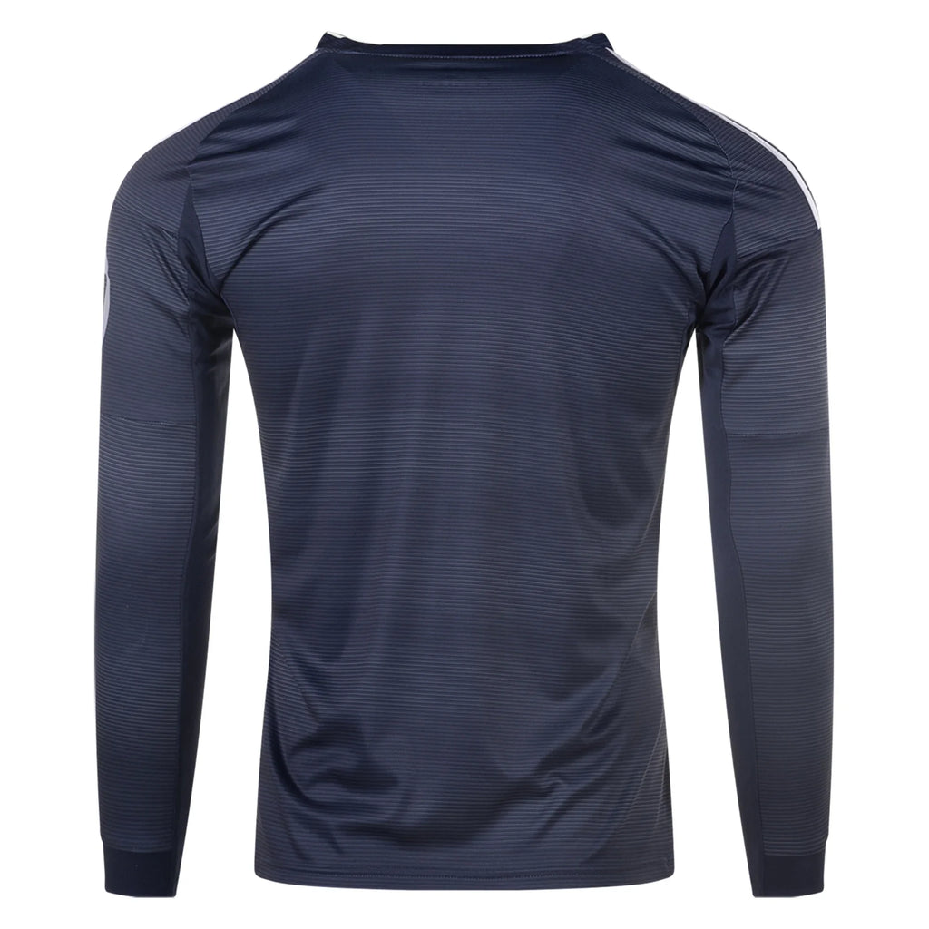 25/26 adidas REAL MADRID LONG SLEEVE AWAY JERSEY product image 2, provided for visual reference and product detail review