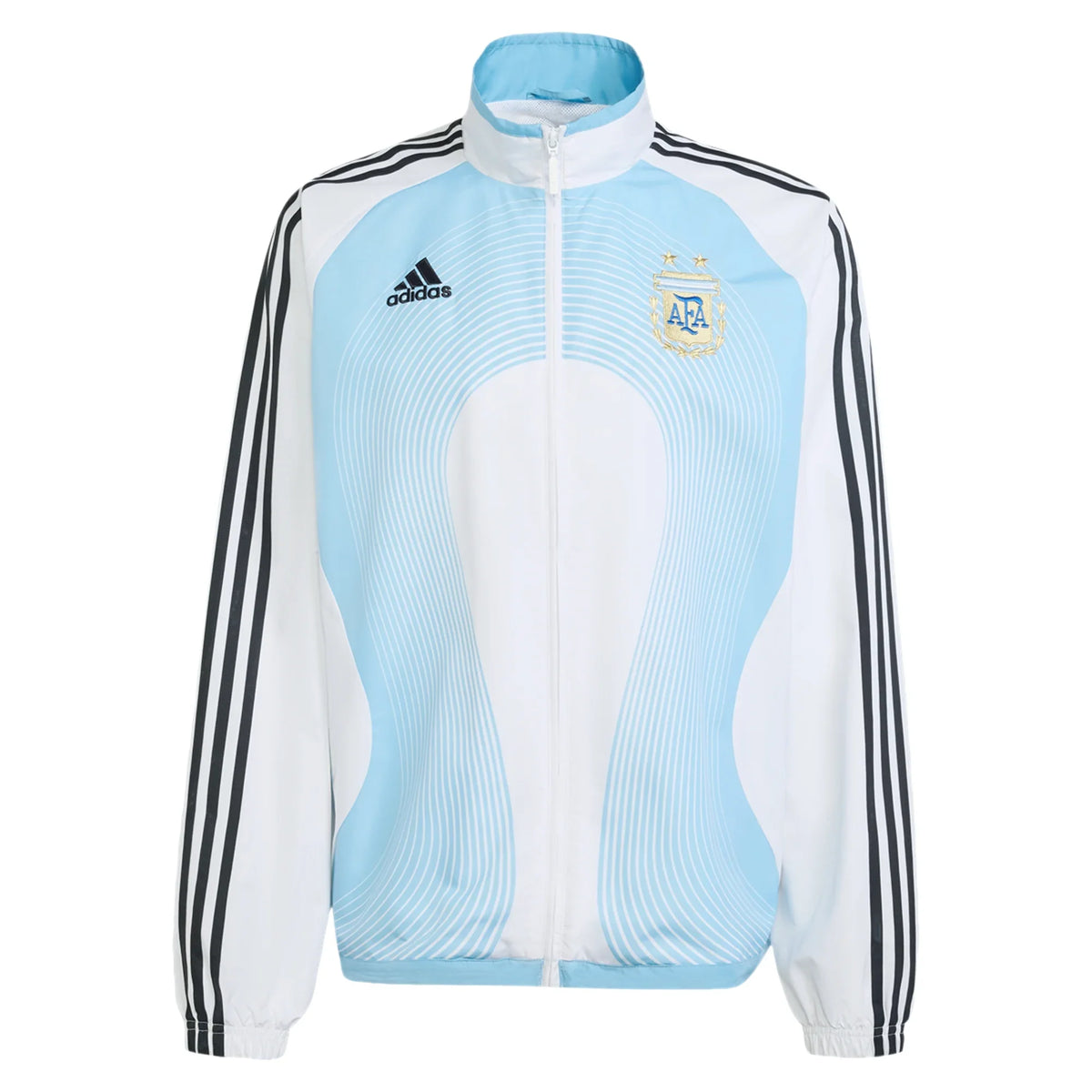 adidas ARGENTINA 2006 FULL-ZIP TRACK TOP product image 1, provided for visual reference and product detail review